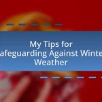 My Tips for Safeguarding Against Winter Weather